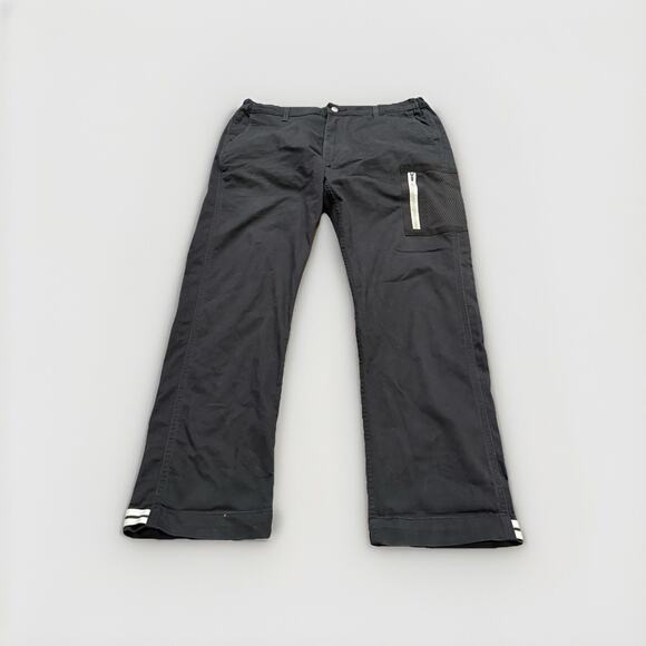 Levis Mens Black Performance Utility Tapered Leg Reflective Pants Size 34x30 - Picture 1 of 11